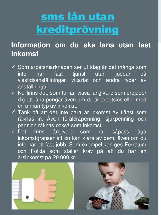 sms lån utan kreditprövning sms lån utan kreditprövning